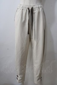 axes femme POETIQUE / チャイナボタンラインパンツ M ベージュ Y-25-06-26-105-AX-PA-SZ-ZY