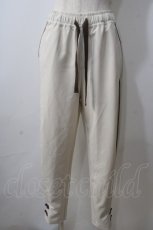 画像1: axes femme POETIQUE / チャイナボタンラインパンツ M ベージュ Y-25-06-26-105-AX-PA-SZ-ZT423 (1)