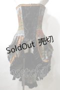危機裸裸商店 / ゴブランウエストバッスルコルセット   Y-25-06-26-114-GO-SK-SZ-ZT285