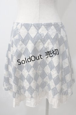 画像2: PEACE NOW / プリントスカート M ブルー Y-25-06-26-132-PU-SK-AS-ZY
