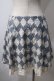 画像2: PEACE NOW / プリントスカート M ブルー Y-25-06-26-132-PU-SK-AS-ZY (2)