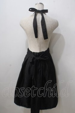 画像2: MR corset / ジャガードホルタースカート  黒 Y-25-06-26-136-PU-SK-SZ-ZY