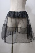 Victorian maiden /パニエスカート  黒 Y-25-06-26-137-CL-SK-AS-ZY