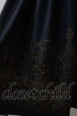 画像3: Jane Marple / holy strings embroideryスカート M 紺 Y-25-06-26-146-JM-SK-AS-ZY