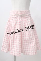 MILK / Sassyスカート  ピンク Y-25-06-26-153-ML-SK-SZ-ZY