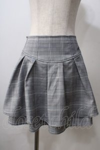 TRAVAS TOKYO / レイヤードフリルスカート  グレー Y-25-06-26-161-PU-SK-SZ-ZY