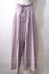 Rozen Kavalier / プリーツ袴ワイドパンツ  ピンク Y-25-06-26-164-OO-PA-SZ-ZY