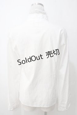 画像2: Jane Marple /ラメチュールブラウス  白 Y-25-06-26-018-JM-BL-SZ-ZT076