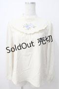 Fi.n.t / お花刺繍ヨークプルブラウス F アイボリー Y-25-06-26-019-CA-BL-SZ-ZT075