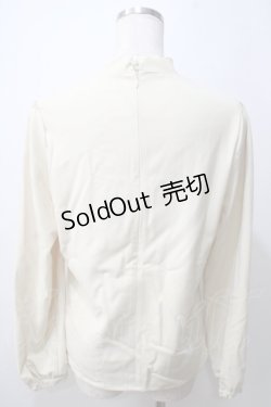 画像2: Fi.n.t / お花刺繍ヨークプルブラウス F アイボリー Y-25-06-26-019-CA-BL-SZ-ZT075