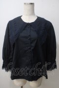 Perla nell' ostrica / 襟レースブラウス   Y-25-06-26-023-EL-BL-SZ-ZY