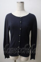 Jane Marple / カーディガン M 紺 Y-25-06-26-025-JM-TO-SZ-ZT075