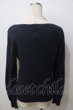 画像2: Jane Marple / カーディガン M 紺 Y-25-06-26-025-JM-TO-SZ-ZT075