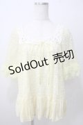 LIZ LISA / 総レーストップス 0 イエロー Y-25-06-26-005-LO-TO-SZ-ZY