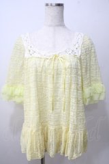 LIZ LISA / 総レーストップス 0 イエロー Y-25-06-26-005-LO-TO-SZ-ZY