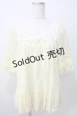 LIZ LISA / 総レーストップス 0 イエロー Y-25-06-26-005-LO-TO-SZ-ZY