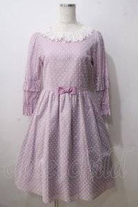 Emily Temple cute /スノードットワンピース  ラベンダー Y-25-06-26-044-ET-OP-SZ-ZT456