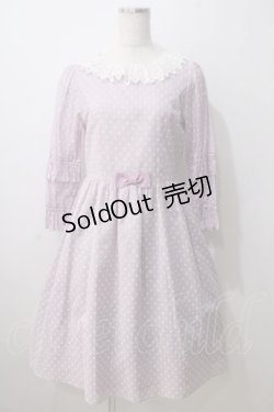 画像1: Emily Temple cute /スノードットワンピース  ラベンダー Y-25-06-26-044-ET-OP-SZ-ZT456