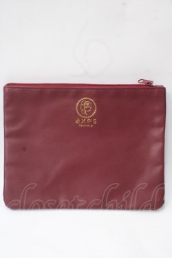 画像1: axes femme / オリジナルポーチ  ワイン Y-25-06-28-040-AX-ZA-SZ-ZY