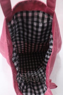 画像3: Maison de FLEUR / シングルリボントートバッグ F ピンク Y-25-06-28-041-LO-BG-SZ-ZY