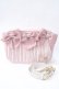 画像1: Maison de FLEUR / リボンプリーツショルダーバッグ  ピンク Y-25-06-28-043-LO-BG-AS-ZY (1)