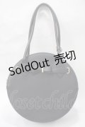 ｍ petit by misako / AMサークルリボントートバッグ  中黒 Y-25-06-28-044-LO-BG-SZ-ZY