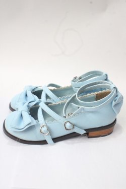 画像2: Angelic Pretty / Tea Party Shoes S サックス Y-25-06-28-049-AP-SH-SZ-ZY