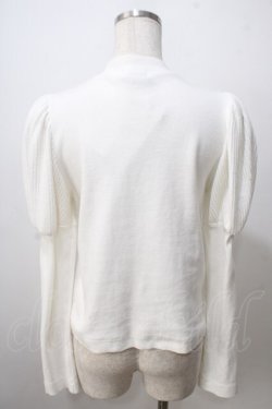 画像2: MILK / 袖パフカットソー  白 Y-25-06-28-058-ML-TO-SZ-ZY