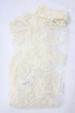 画像1: BABY,THE STARS SHINE BRIGHT / L'echelle de l'ange~天使のセラピー~レースオーバーニーソックス  アイボリー Y-25-06-28-012-BA-ZA-SZ-ZY