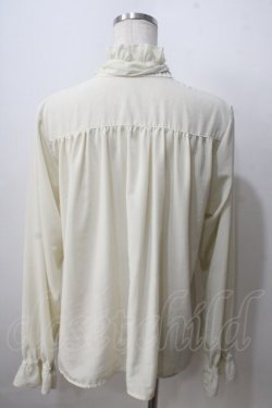 画像2: Physical Drop / スタンドカラーハートボタンブラウス  生成 Y-25-06-28-065-LO-BL-SZ-ZY