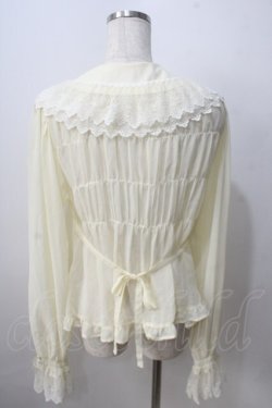 画像2: BABY,THE STARS SHINE BRIGHT / シフォンベビードールブラウス  生成 Y-25-06-28-068-BA-BL-SZ-ZY