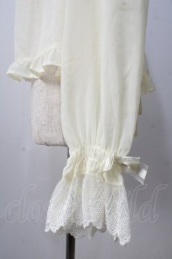 画像4: BABY,THE STARS SHINE BRIGHT / シフォンベビードールブラウス  生成 Y-25-06-28-068-BA-BL-SZ-ZY