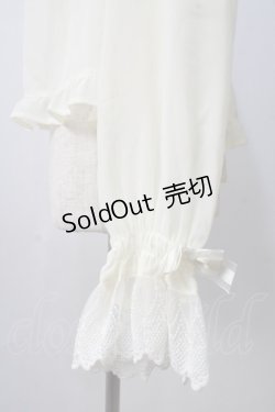 画像4: BABY,THE STARS SHINE BRIGHT / シフォンベビードールブラウス  生成 Y-25-06-28-068-BA-BL-SZ-ZY