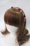 axes femme / ローズモチーフカチューシャ  ゴールド Y-25-06-28-016-AX-AC-SZ-ZY