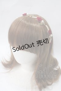 axes femme / ローズモチーフカチューシャ  ゴールド Y-25-06-28-016-AX-AC-SZ-ZY