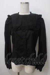 Sheglit / Aliciaレースブラウス  黒 Y-25-06-28-083-EL-BL-SZ-ZY