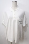 RNA / ポロシャツ  白 Y-25-06-28-088-PU-TO-SZ-ZY