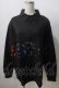 画像1: NieR Clothing / 切替長袖シャツ  黒 Y-25-06-28-096-PU-BL-SZ-ZY (1)