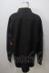 画像2: NieR Clothing / 切替長袖シャツ  黒 Y-25-06-28-096-PU-BL-SZ-ZY (2)