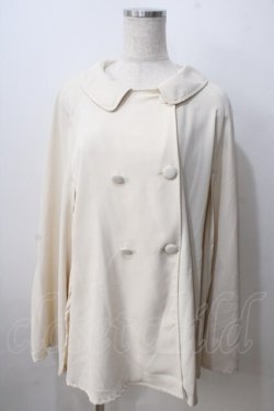 画像1: apres jour / ベルチ付きケープトレンチコート F アイボリー Y-25-06-28-100-LO-CO-SZ-ZY