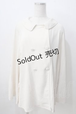 画像1: apres jour / ベルチ付きケープトレンチコート F アイボリー Y-25-06-28-100-LO-CO-SZ-ZT379