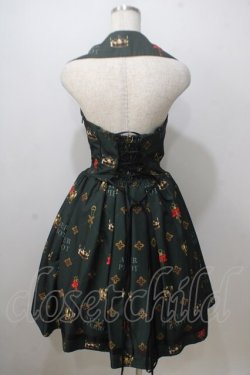 画像2: ATELIER PIERROT / Royal Crownベストワンピース  グリーン Y-25-06-28-103-EL-OP-SZ-ZY