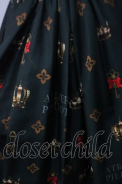 画像4: ATELIER PIERROT / Royal Crownベストワンピース  グリーン Y-25-06-28-103-EL-OP-SZ-ZY