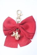 m petit by misako / TT*AMクマバッグチャーム  中赤 Y-25-06-28-002-LO-ZA-SZ-ZY