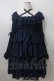 画像1: Vallee lys / Coquelicot dress (ミディアム)  ネイビー Y-25-06-28-112-GO-OP-SZ-ZY (1)