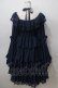 画像2: Vallee lys / Coquelicot dress (ミディアム)  ネイビー Y-25-06-28-112-GO-OP-SZ-ZY (2)