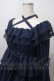 画像3: Vallee lys / Coquelicot dress (ミディアム)  ネイビー Y-25-06-28-112-GO-OP-SZ-ZY