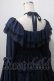 画像6: Vallee lys / Coquelicot dress (ミディアム)  ネイビー Y-25-06-28-112-GO-OP-SZ-ZY