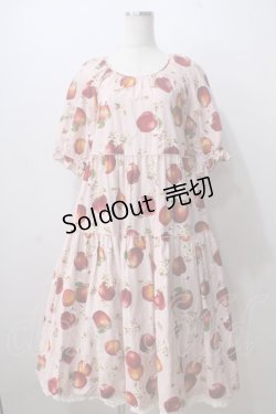 画像1: PINK HOUSE / PINK HOUSE×HELLO KITTY Patterned One-piece F ピンク Y-25-06-28-128-LO-OP-SZ-ZY
