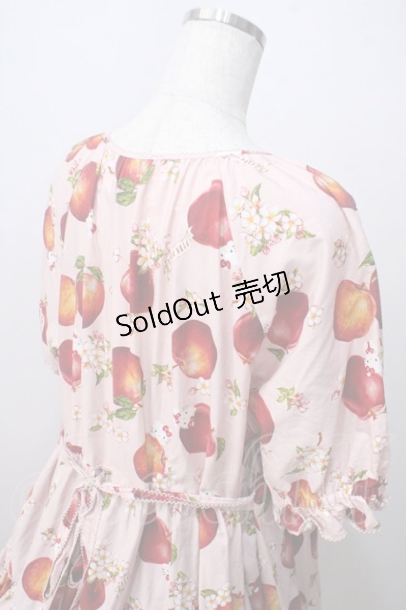 画像5: PINK HOUSE / PINK HOUSE×HELLO KITTY Patterned One-piece F ピンク Y-25-06-28-128-LO-OP-SZ-ZY (5)